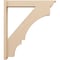 Ekena Millwork 5 1/2-in W x 30-in D x 34-in H Balboa Trad Rough Cedar Woodgrain TimberThane Outlooker, Primed Tan OUTUR055X30X34BOA04RCPR - alternate 6